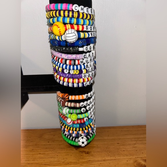 Soccer Heishi Bracelet - Picture 8 of 13